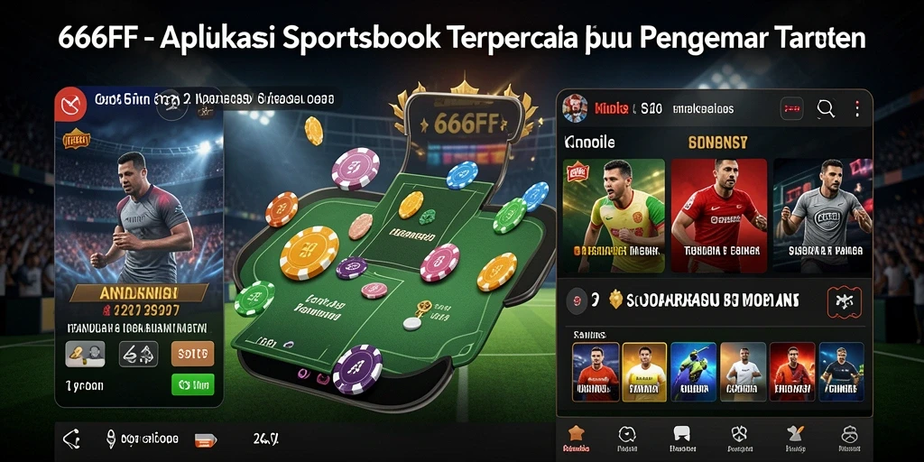 Tampilan menarik dari gameplay aplikasi Sportsbook 666FF.