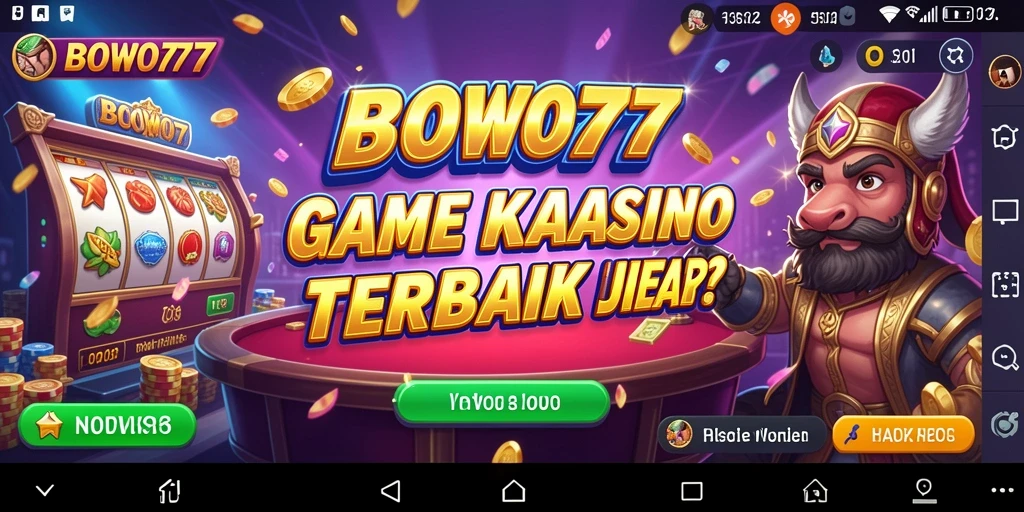 Tampilan gameplay menarik dari BOWO77 dengan desain yang modern.