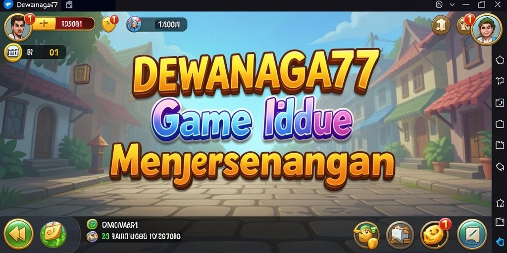 Tampilan gameplay DEWANAGA77 yang menampilkan aksi Idle yang memukau.