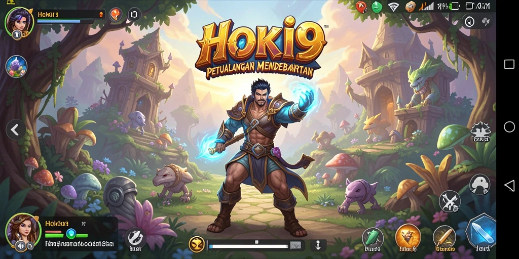 Gameplay mendebarkan HOKI9 dengan grafis memukau