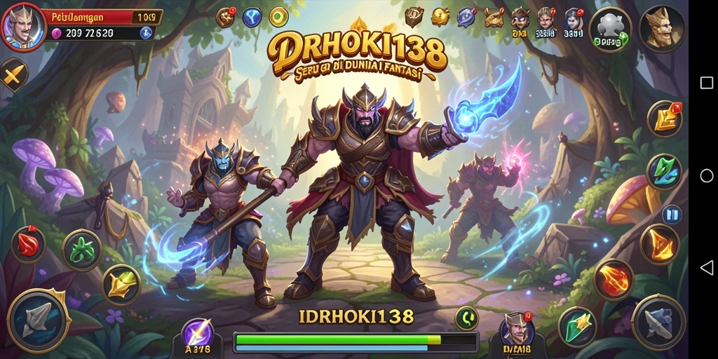 Tangkapan layar menunjukkan gameplay seru dalam petualangan penuh tantangan.