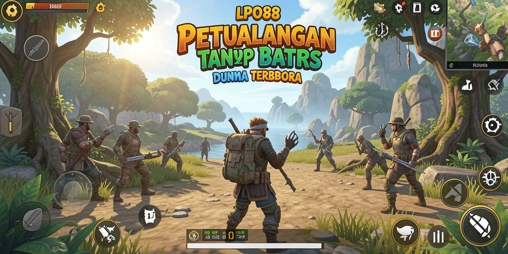 Gameplay seru LPO88 dalam dunia terbuka yang luas.