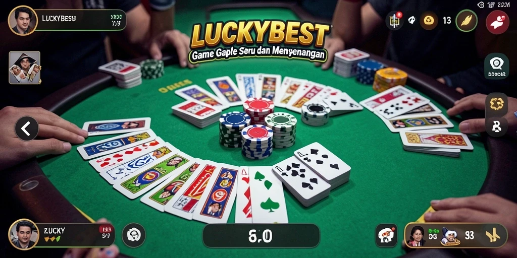 Tampilan gameplay seru dari LUCKYBEST dengan antarmuka yang menarik.