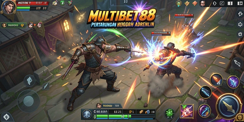 Tampilan seru pertarungan di MULTIBET88 yang mendebarkan.