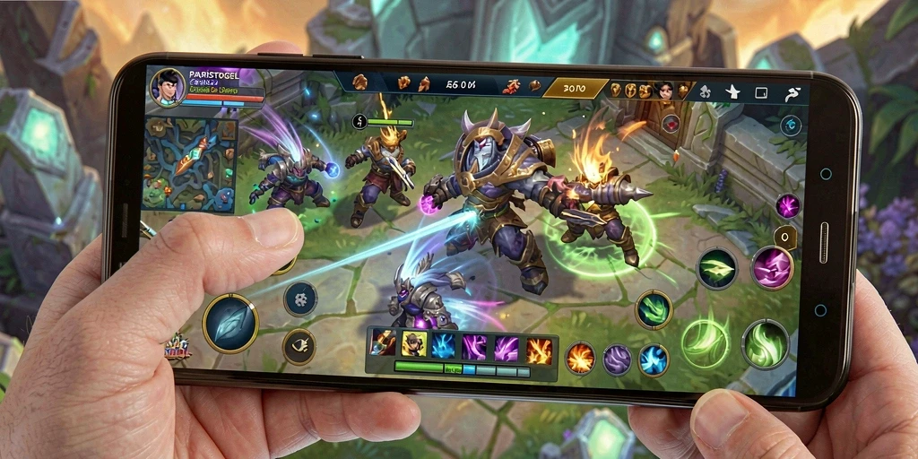 Tangkapan layar gameplay <strong>PARISTOGEL</strong> menunjukkan aksi seru di arena pertempuran.