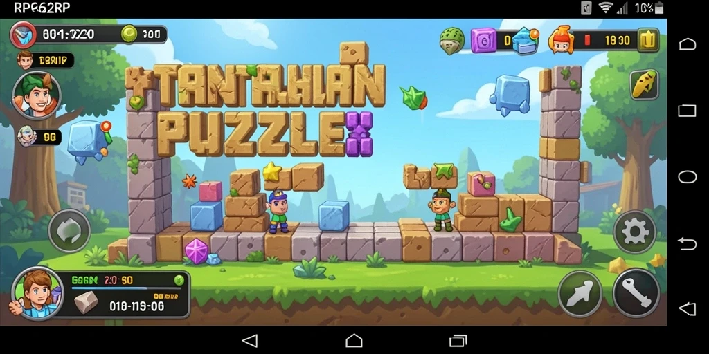 Screenshot utama RP62RP menampilkan gameplay Puzzle yang menarik dan menantang.
