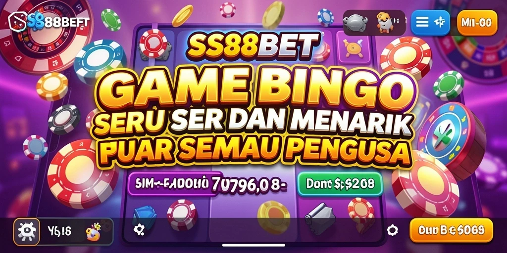 Tampilan gameplay Bingo yang seru dan interaktif.
