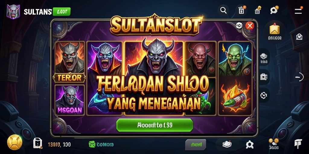 Tangkap momen mencekam dari gameplay SULTANSLOT yang menegangkan.