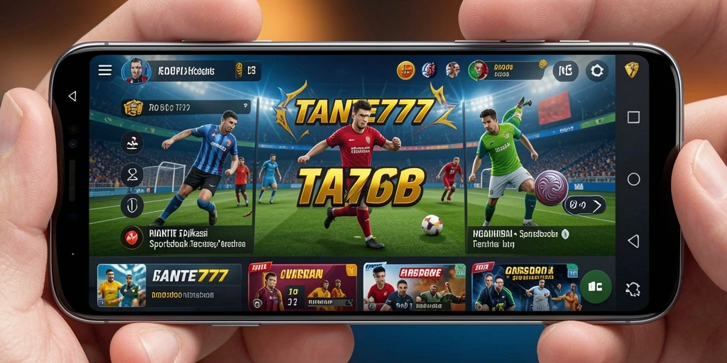 Tampilan screenshot TANTE777 dengan tampilan taruhan olahraga yang menarik.